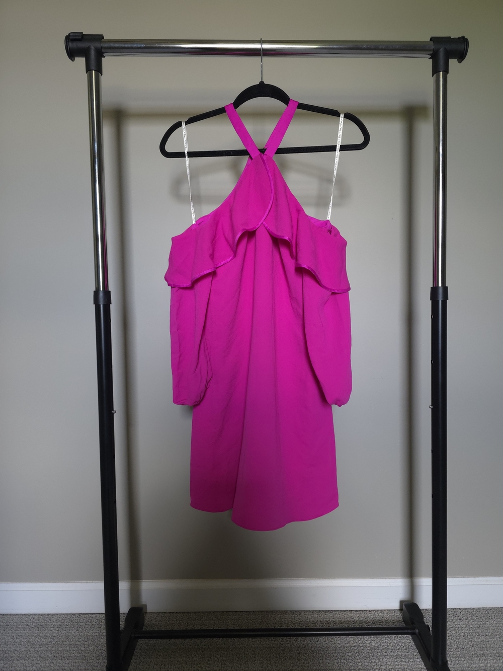 Lilly Pulitzer Abrielle Ruffled Cold-Shoulder Dress
